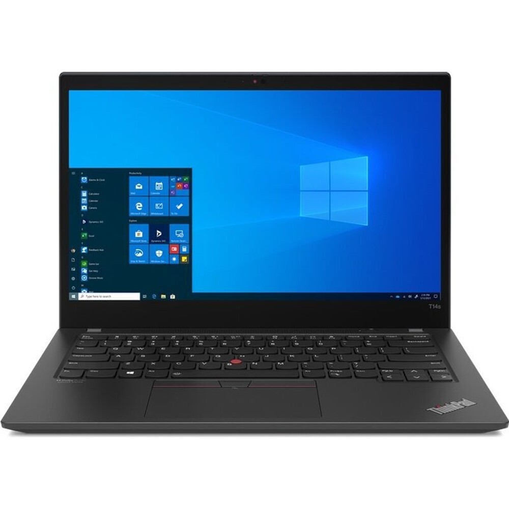 De Lenovo ThinkPad T14s G2 is een slanke, lichte ...