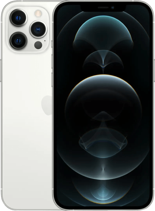 De Refurbished iPhone 12 Pro Max 256GB Zilver is ...