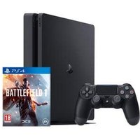 PlayStation 4 Slim 500GB - Negro Battlefield 1 ...