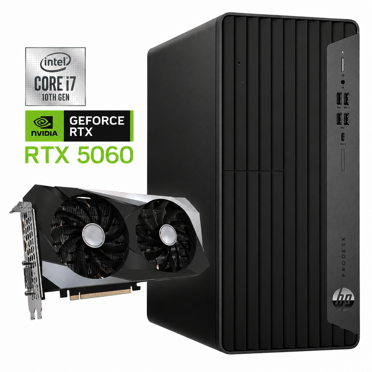 Ontdek de HP ProDesk 600 G6 Tower game-pc met ...