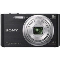 Compact Sony Cyber-shot DSC-W730 - Black ...