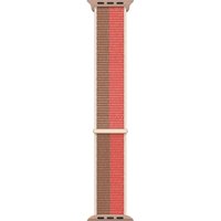 Apple Watch Sport Loop 45mm - Pink Pomelo/Tan ...