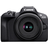 De Canon EOS R100 Zwart + RF-S 18-45mm f/4.5-6.3 ...