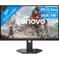 Met de Lenovo Legion 27-10 27 inch gaming monitor ...
