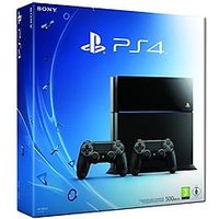 PS4 500 GB + 2.Controller Dualshock 4 Wireless ...