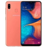 The Samsung Galaxy A20e is a compact smartphone ...