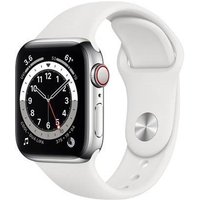 Apple Watch (Series 6) Cellular 40mm - Stainless ...