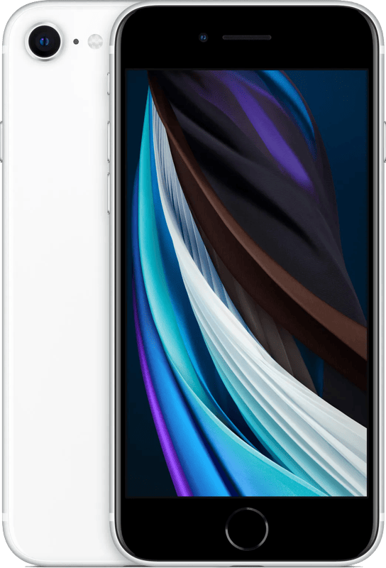 Cet iPhone SE 2020 64 Go Blanc Reconditionné ...