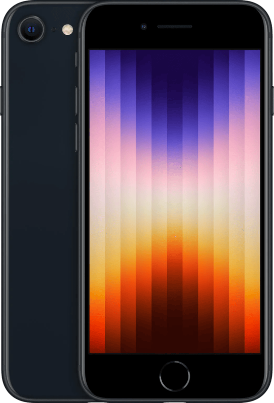 Cet iPhone SE 2022 64 Go Noir reconditionné ...