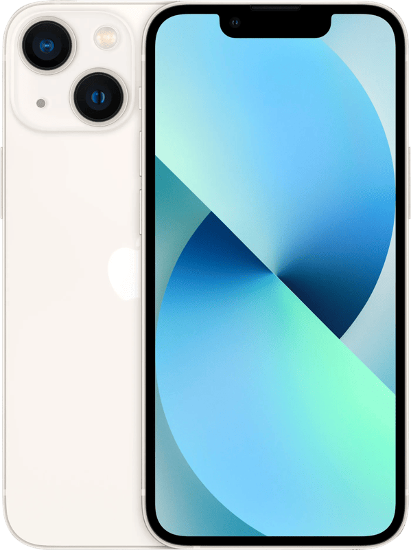 L'iPhone 13 mini 128 Go Lumière Stellaire ...