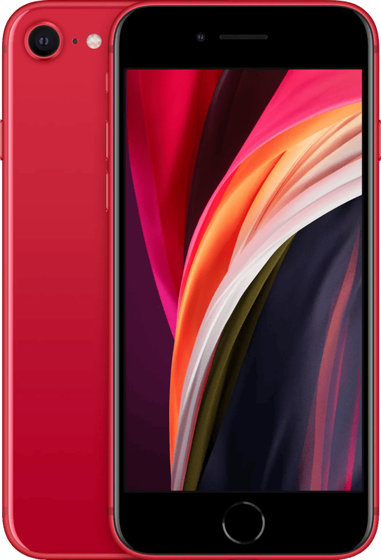 Cet iPhone SE 2020 64 Go Rouge reconditionné est ...