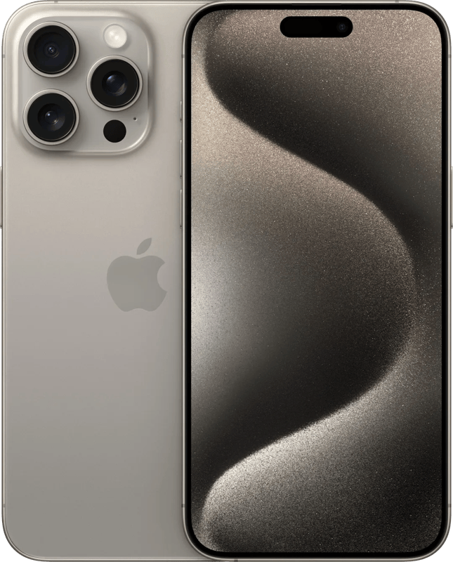 L'iPhone 15 Pro Max 256 Go Titane Naturel ...