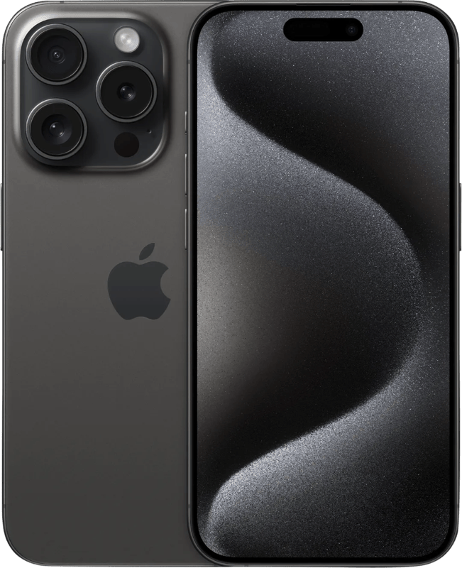 L'iPhone 15 Pro 128 Go Titane Noir ...