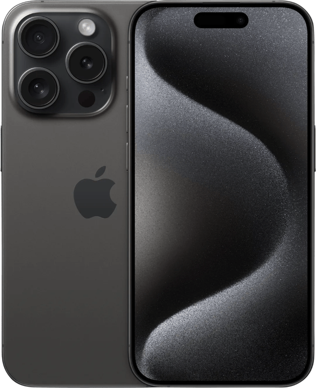 L'iPhone 15 Pro 256 Go Titane Noir ...