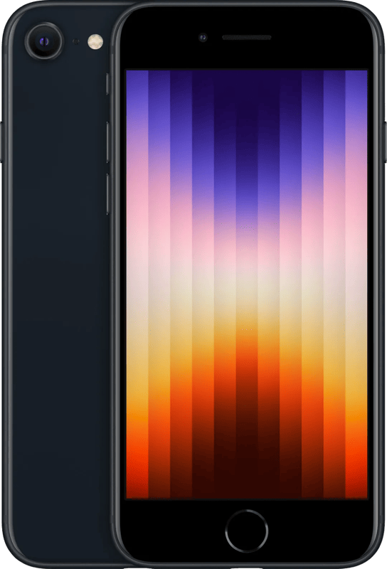 Cet iPhone SE 2022 128 Go Noir reconditionné a ...