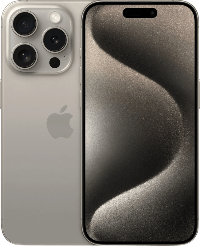 L'iPhone 15 Pro 256 Go Titane Naturel ...