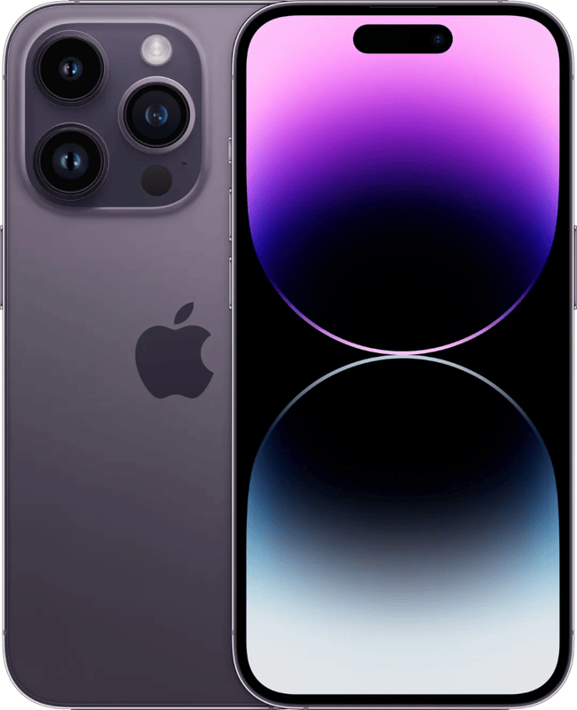 L'iPhone 14 Pro 128 Go Mauve Reconditionné a ...