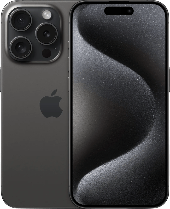 L'iPhone 15 Pro 128 Go Titane Noir ...
