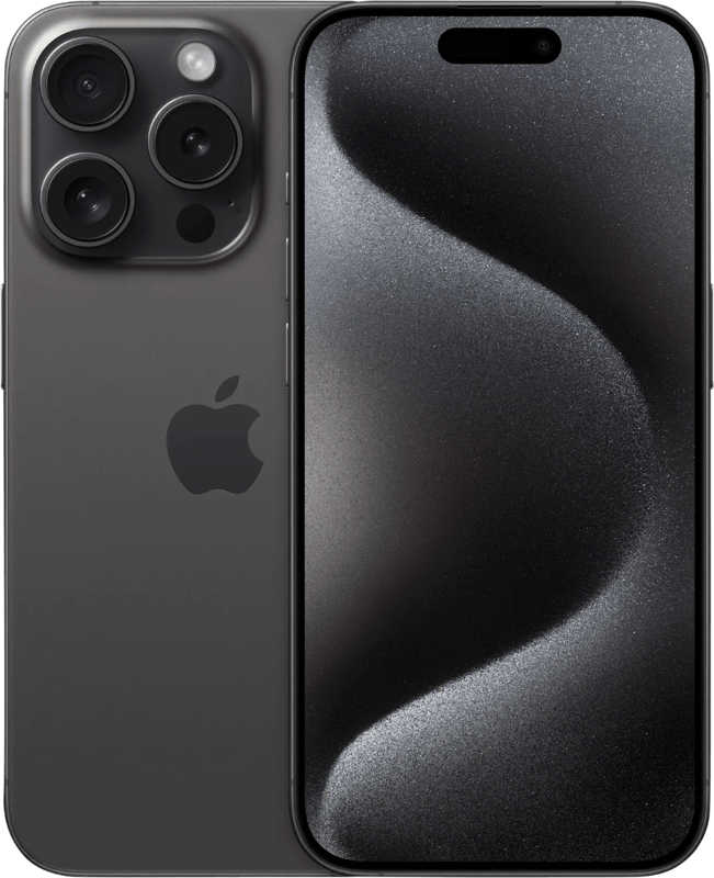 L'iPhone 15 Pro 256 Go Titane Noir ...