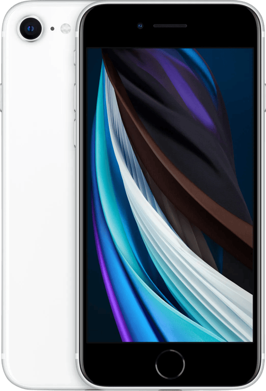 Cet iPhone SE 2020 128 Go Blanc Reconditionné ...