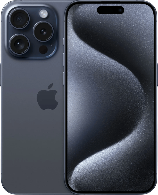 L'iPhone 15 Pro 256 Go Titane Bleu ...