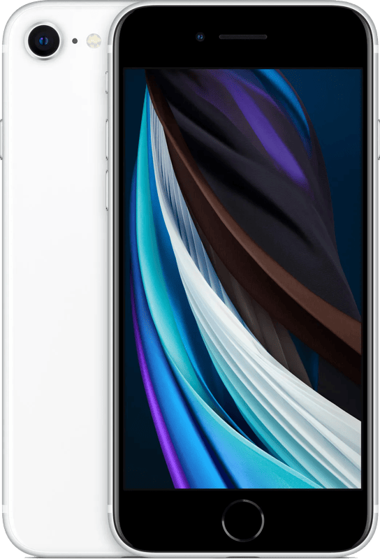 Cet iPhone SE 2020 64 Go Blanc Reconditionné ...