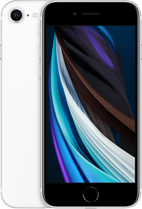 Cet iPhone SE 2020 128 Go Blanc reconditionné a ...