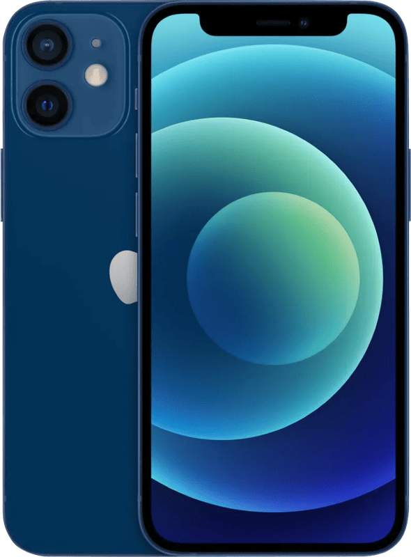 L'iPhone 12 mini 64 Go Bleu Reconditionné ...
