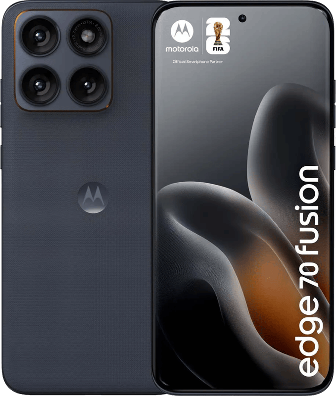 Le Motorola Edge 70 Fusion 256 Go Noir 5G est un ...